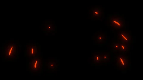 2d animation firework various color in cartoon doodle style. Stock Footage 292095077