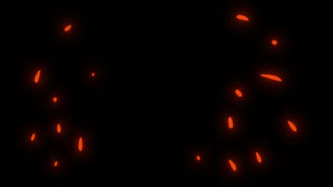 2d animation firework various color in cartoon doodle style. Stock Footage 292095325