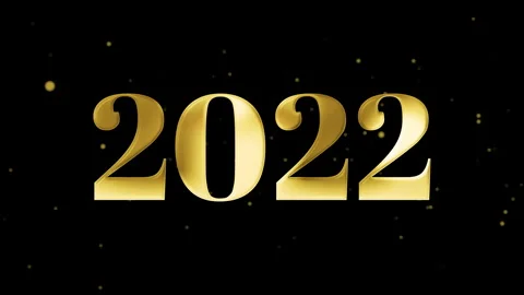 2D-Animation, Happy New Year 2022 Stock Footage 281934632