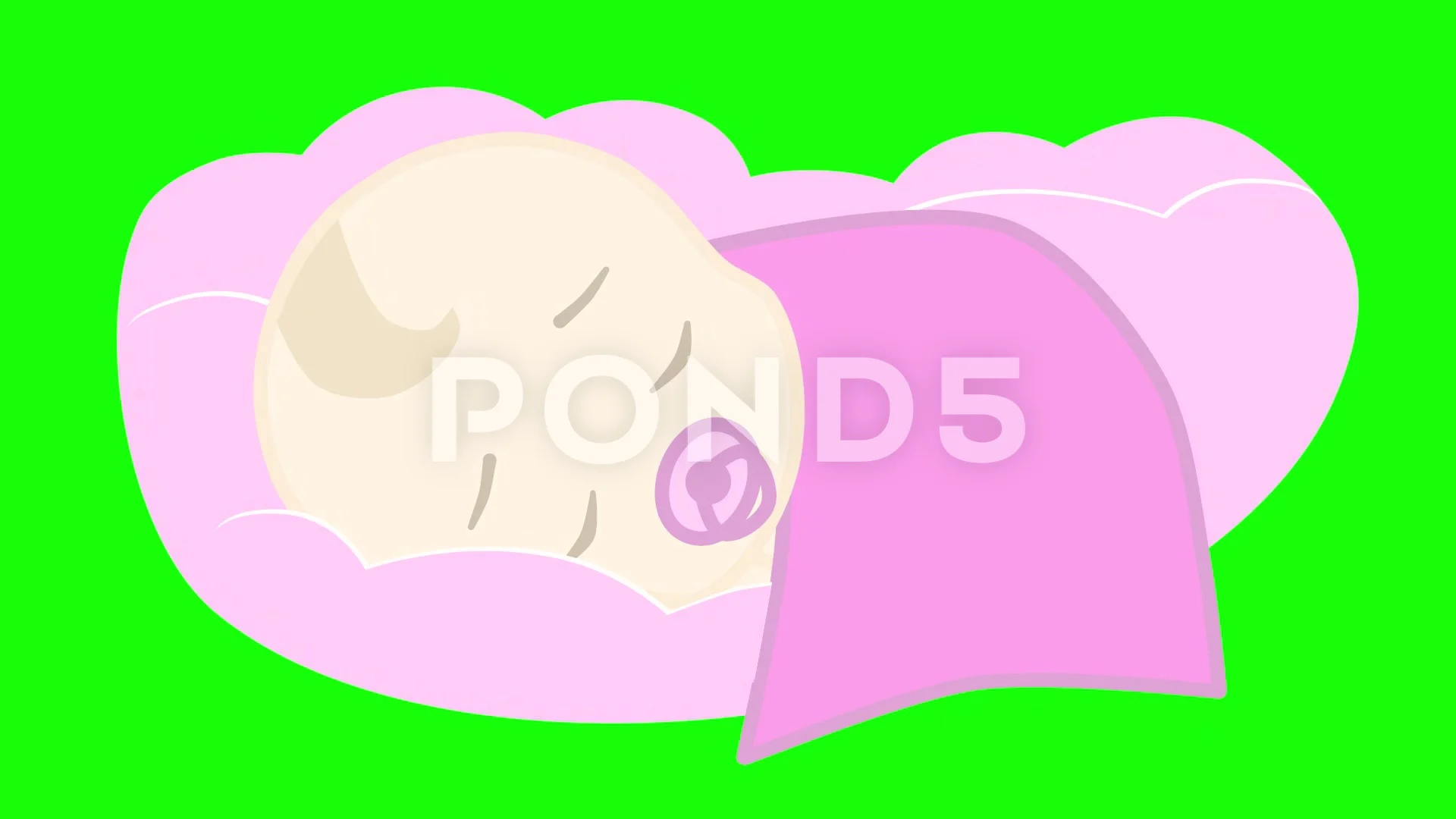 animated sleeping baby wallpaper
