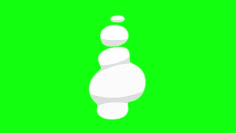 2D animation of smoke Stock Footage 239167936