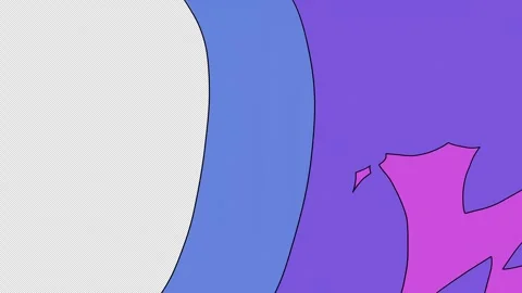 2d background animation of colourful stains transition. Video clip with alpha ch Video stock 300989118