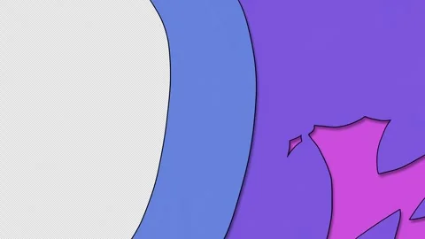 2d background animation of colourful stains transition and drop shadow effect. V Video stock 300989787