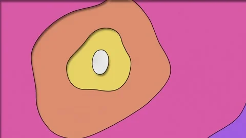 2d background animation of colourful stains transition and drop shadow effect. V Video stock 300990752