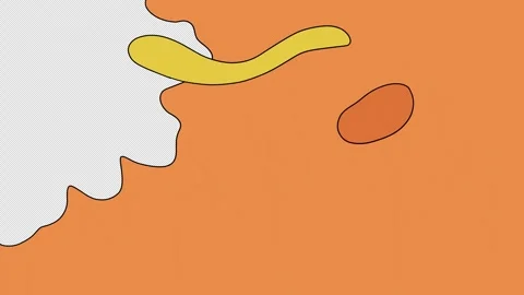 2d background animation of colourful stains transformation and transition. Video Video stock 301042413