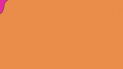 2d background animation of colourful stains transformation and transition. Video Video stock 301042558