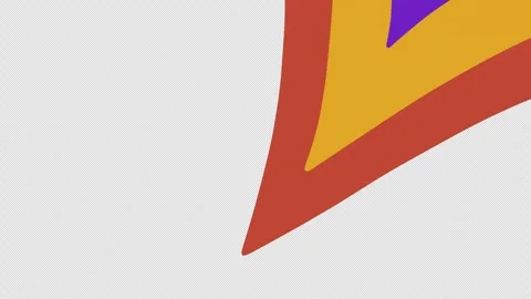 2d background animation of colourful stripes. Video clip with alpha channel. Stock Footage 281863078