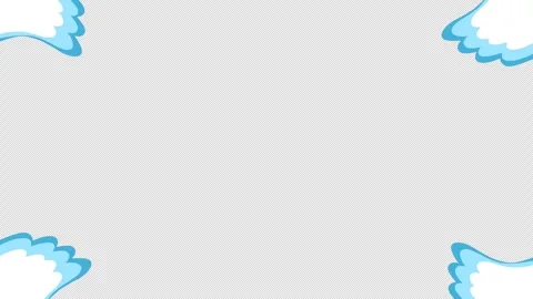 2d background animation wave transition. Video clip with alpha channel. Video stock 308072688