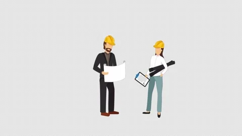 2D Building Planning Alpha Channel Stock Footage 258973972