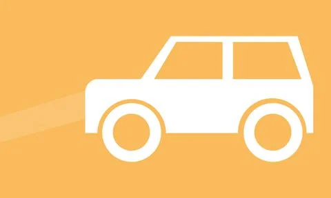 2D car vector with a simple design and looks elegant, very suitable for your  Illustrazione stock