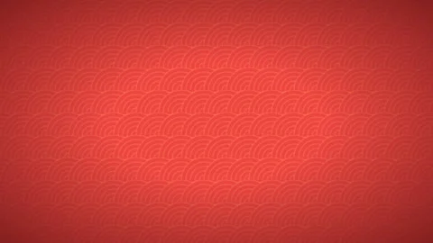 2D Cartoon Classic Oriental Wave Clouds Background Stock Footage 344374183