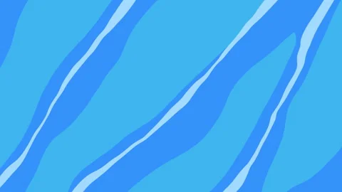 2D Cartoon Floating Flowing Water Transition Animation on Green Screen 스톡 동영상 344235997