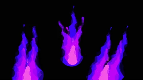 2d Cartoon FX Pack 4K 30 Fire Elements. Pre-rendered with alpha channel Stock Footage 89209267