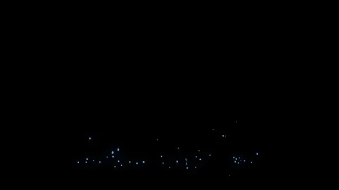 2D cartoon FX pack of lightning with sparks shape elements animation. Stock Footage 305530551