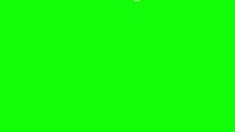 2D Cartoon Hand Zooming In on a green screen chroma key background Animation.  Stock Footage 240003473