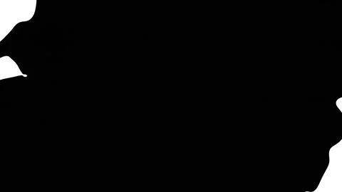 2d cartoon liquid animation transition. Motion graphics transition with alp.. Stock Footage 226272398