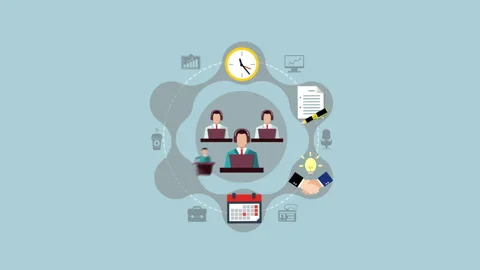 2D Cartoon Workflow Video stock 261173904