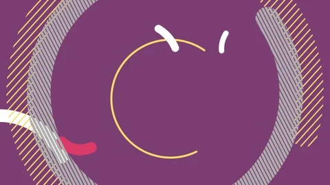 2D Circle Background Stock Footage 247400782