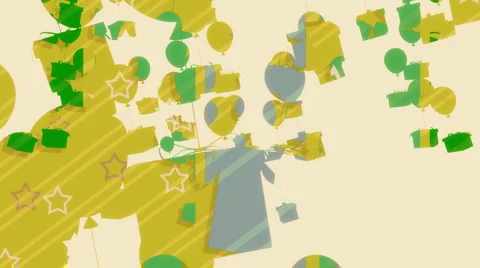 2D Cover and 3D Beneath  Stock Footage 950306