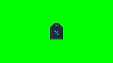 2D discount price tag Stock Footage 339776341