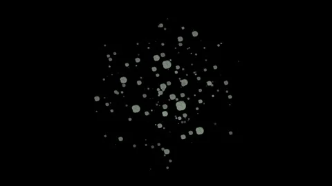 2D Explosion Effect with Black Backgroun... | Stock Video | Pond5