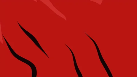 2D Fire Rising Transition Background Stock Footage 244893359