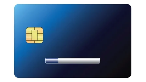 2D flat animated processing of shopping online Stock Footage 100758677