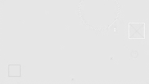 2D flat design abstract black and white geometric shapes motion graphics Stock Footage 159116643