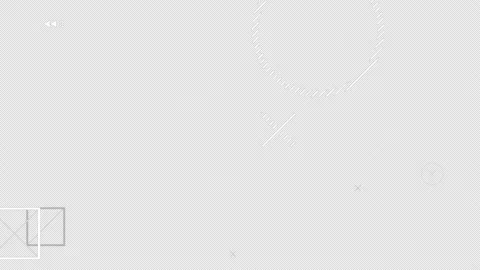 2D flat design abstract black and white geometric shapes motion graphics element Stock-Footage 159116902