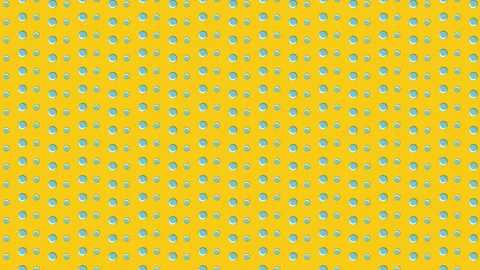 2D Flat Design Pattern With Fun Circle Elements Backdrop Stock Footage 119370428