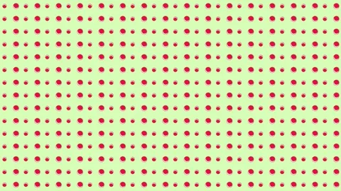 2D Flat Design Pattern With Funny Circle Elements Stock Footage 123281426