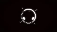 2D Flat Glow Logo Opener Stock After Effects