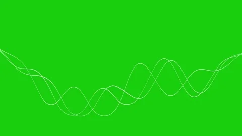 2d Flat line vibration animation with bl... | Stock Video | Pond5