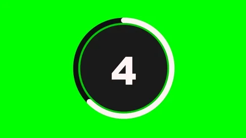 2D Flat Motion Graphic Deadline Countdown Timer with Rapid Number Sequence .. Stock Footage 346612720