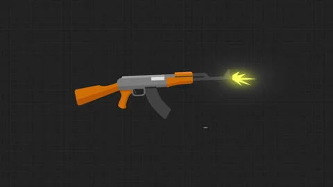 2D Game Assset Weapon Stock Footage 232802148