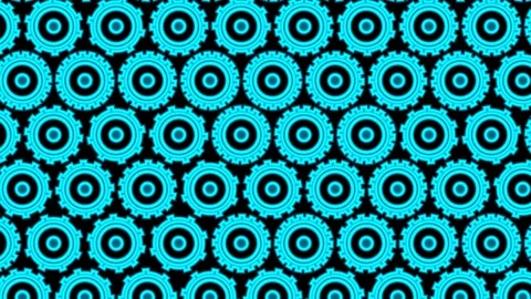 2D Gears Spinning 스톡 동영상 337736672