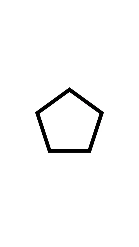 2D Geometric Primitives Shape Morphing Sequence Minimalist Loop Video stock 334365153
