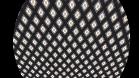 2D graphic motif that rotates counterclockwise and then time, in 4K. Stock Footage 112215228