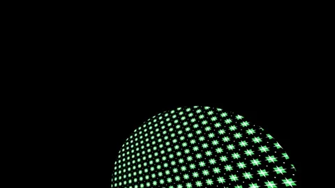 2D graphic motif that rotates counterclockwise and then time, in 4K. Stock Footage 112240186