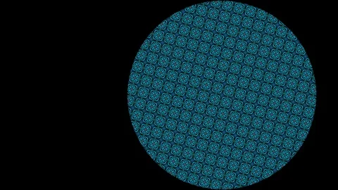 2D graphic pattern that rotates counterclockwise, in 4K. Stock Footage 112215773