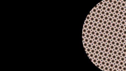2D graphic pattern that rotates counterclockwise, in 4K. Stock Footage 112216315
