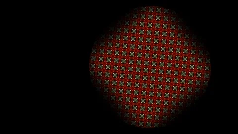2D graphic pattern that rotates counterclockwise, in 4K. Stock Footage 112238237