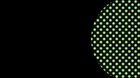 2D graphic pattern that rotates counterclockwise, in 4K. Vídeo Stock 112238865