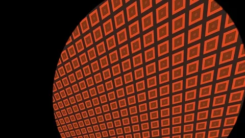 2D graphic pattern that rotates counterclockwise and then time, in 4K. Stock Footage 112239944
