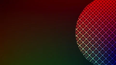 2D graphic pattern that rotates counterclockwise Stock Footage 112605468