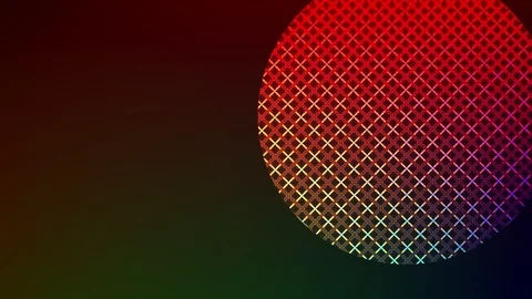 2D graphic pattern that rotates counterclockwise Stock Footage 112605500