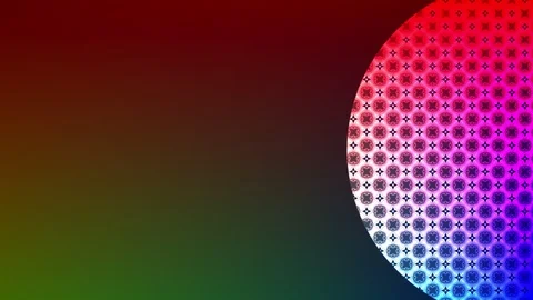 2D graphic pattern that rotates counterclockwise Stock Footage 112606667