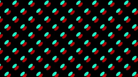2D graphic video pattern that moves to the lower right with zoom. Video stock 118396533