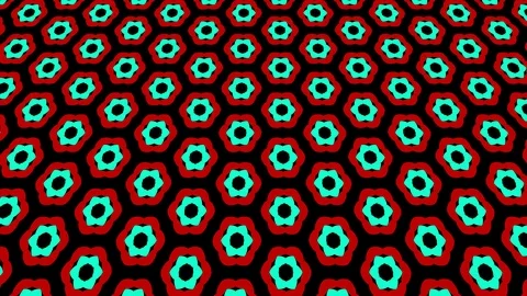 2D graphic video pattern that tilts up and moves, in 4K 16:9 format Stock Footage 112928786