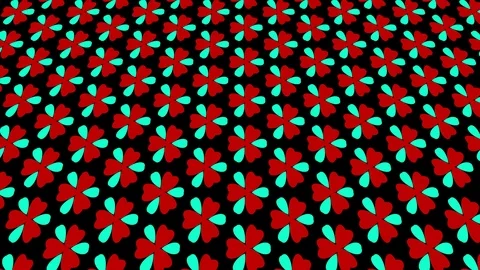 2D graphic video pattern that tilts up and moves, in 4K 16:9 format Stock Footage 112928936
